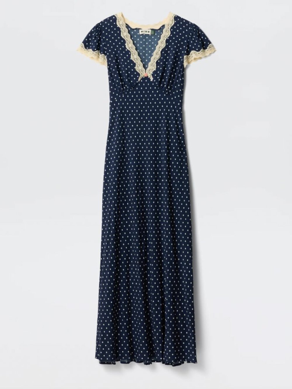 NEW W/ TAGS RIXO Clarice Polka Dot Navy